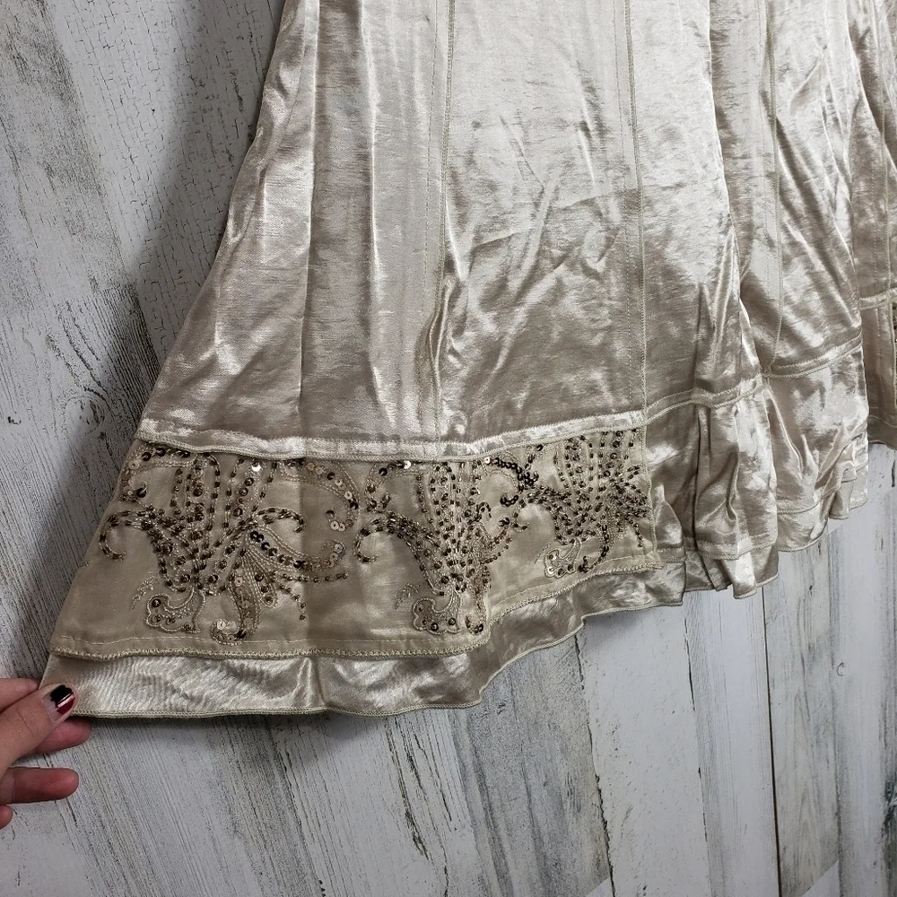 Polen poe beaded skirt size 40